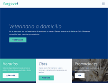 Tablet Screenshot of furgovet.com